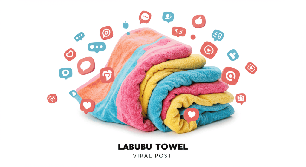 Labubu Towel Post Goes Viral