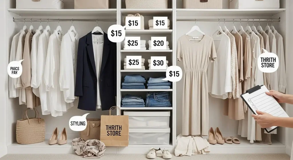 capsule wardrobe on a budget